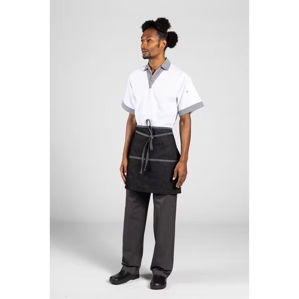 Cadence Waist Apron Black Cat Denim, Uncommon Threads, Mfr#: 3130-D200